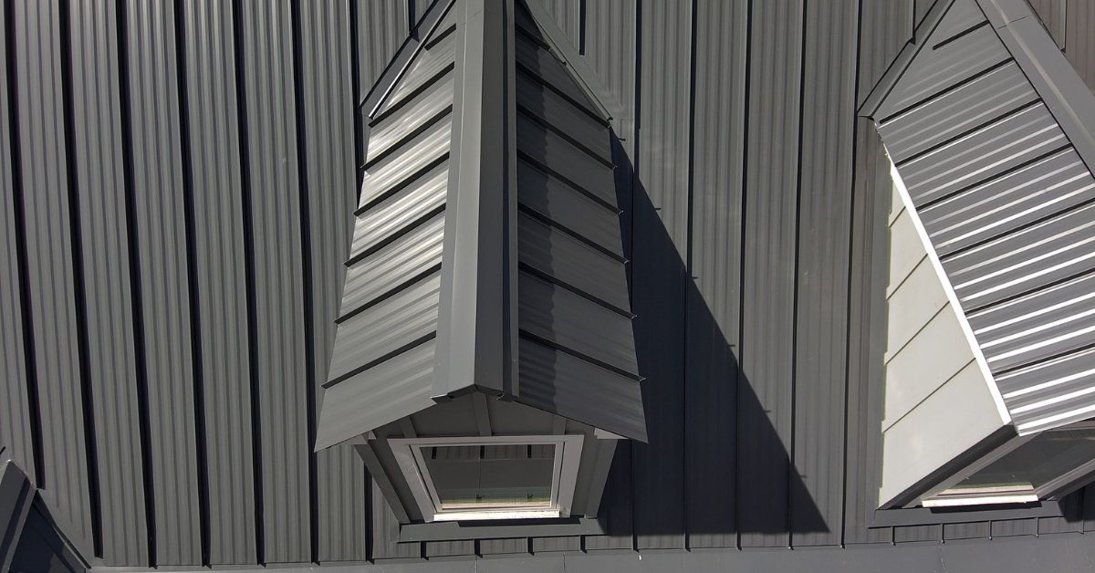 Drip Edge and Gutters for Metal Roofs in Springmill Villages